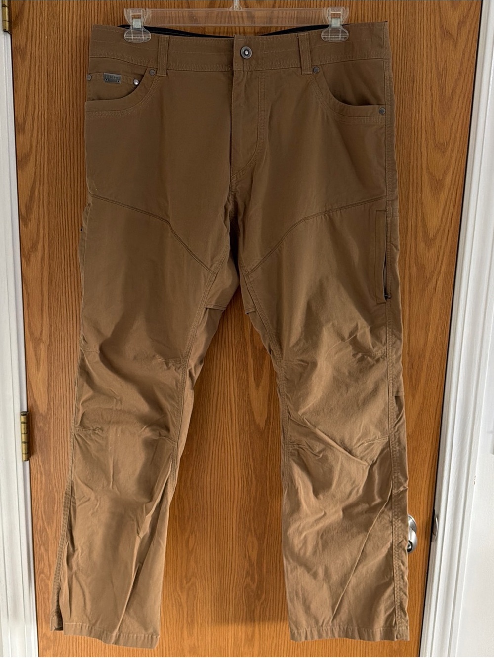 Kuhl Konfidant Air Pants Men’s 36x32 Khaki Vented Hiking Outdoor Stretch Walking